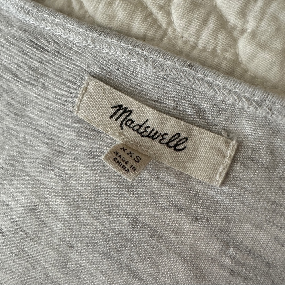 Madewell Anthem Scoop Tank Top Shirt XXS - Picture 4 of 9